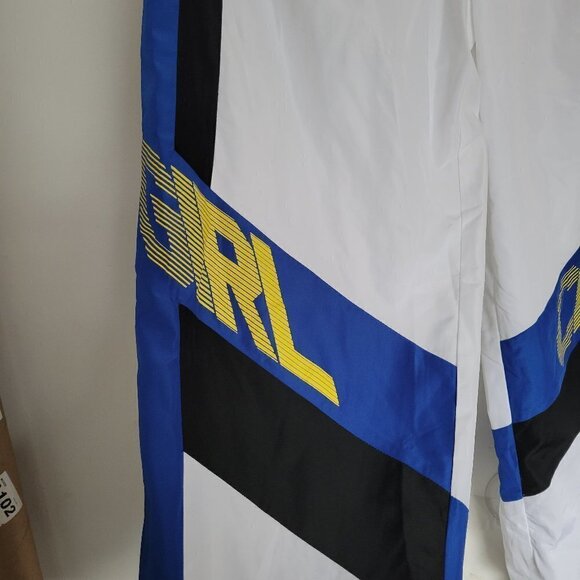 NEW Forever 21 Crew Girl Track Drawstring Pull On Long Elastic Waist Jogger Pant - Picture 6 of 17